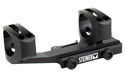 Steiner, P Series, 1 Piece Scope Mount, Quick Disconnect, 30mm, Black, Fits Picatinny