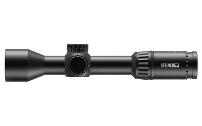 Steiner, H6Xi, Rifle Scope, 2-12X Magnification, 42mm Objective, 30mm Main Tube, STR-MIL Reticle, First Focal Plane, Matte Finish, Black