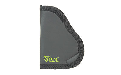 Sticky Holsters, Pocket Holster, Fits Small 9MM Up To 3.5" Barrel, Beretta Nano, Kahr PM9/40 CM9/40, Keltec PF9/P11, Ruger LC9/LC380, SCCY CPX-1/CPX-2, SIG 290, Taurus 709 Slim/708/740, Ambidextrous, Black Finish