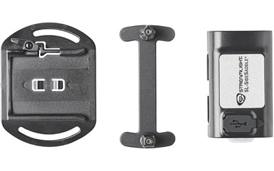 Streamlight, SL- SideSaddle USB, Rechargeable Hat/Helmet Light, 400 Lumens, 4,250 Candela, Black, Includes Hat Mount and USB-C Charging Cable
