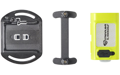Streamlight, SL- SideSaddle USB, Rechargeable Hat/Helmet Light, 400 Lumens, 4,250 Candela, Yellow, Includes Hat Mount and USB-C Charging Cable