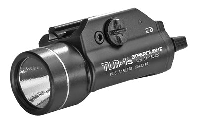 Streamlight, TLR-1s, Tactical Light, C4 LED, 300 Lumens with Strobe, Batteries Included, Black