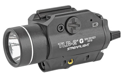 Streamlight, TLR-2 G, Tac Light, With Laser, C4 LED, 300 Lumens, Strobe, Green Laser, Laser Sight, Black