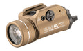 Streamlight, TLR-1 HL, High Lumen Rail Mounted Tactical Light, Pistol and Picatinny, Flat Dark Earth, C4 LED 1000 Lumens With Strobe, 2x CR123 Batteries
