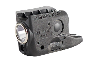 Streamlight, TLR-6 HL, Tac Light with Red Laser, Fits Glock 42 & 43, 300 Lumens, Matte Finish, Black, Includes Three SLB2 Batteries with USB-C Charging Case