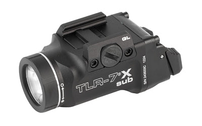 Streamlight, TLR-7X Sub Weaponlight, 550 Lumens, Black, Fits Glock 43X/48