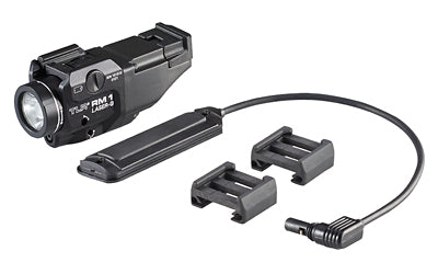 Streamlight, Streamlight TLR RM 1 Laser G, Weaponlight, White LED with Green Laser, 500 Lumens, Anodized Finish, Black, Includes Remote Switch and 1 CR123
