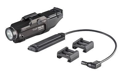 Streamlight, TLR RM 2 Laser G, White LED with Green Laser, 1000 Lumens, Anodized Finish, Black, Includes Remote Switch And 2x CR123A Batteries