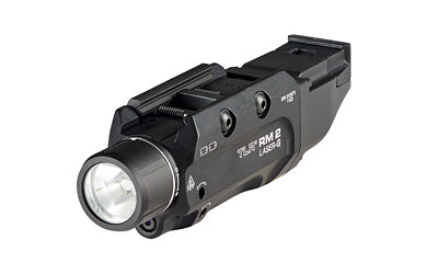 Streamlight, TLR RM 2, Weapon Light with Green Laser, 1000 Lumens, 1.5 Hour Runtime, Black, Includes Key Kit, and (2) CR123A Lithium Battery