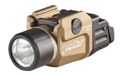 Streamlight, TLR-7 HL-X USB, 1,100 Lumens, 1 Hour Runtime, Multi-Fuel, Anodized Finish, Flat Dark Earth, Includes High and Low Switch, (1) SL-B9 Rechargeable Battery, USB Charging Cable, Multitool and Key Kit
