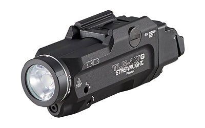 Streamlight, Streamlight TLR-10 G Flex, Weaponlight, White LED with Green Laser, 1000 Lumens, Anodized Finish, Black, Includes HiLoSwitch and 2X CR123A Batteries