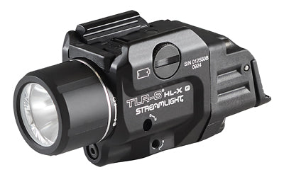 Streamlight, TLR-8 HL-X, Weaponlight with Green Laser, 1,000 Lumens, Black, Includes High/Low Paddle Switches, Key Kit, Multi-Tool, (1) SL-B9 Rechargeable Battery Pack, and USB-C Cord