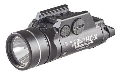 Streamlight, TLR-1 HL-X, Pistol Light, 1,000 Lumens with CR123A Batteries, 1.5 Hour Run Time, Matte Finish, Black