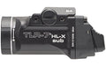 Streamlight, TLR-7 HL-X Sub, Weaponlight, Fits Springfield Hellcat, 1,000 Lumens with SL-B9 Battery, 30 Minute Run Time, Matte Finish, Black with Silver Ring