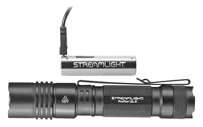 Streamlight, ProTac 2L-X USB, Flashlight, 500 Lumens, w/ USB Battery, Black Finish