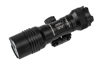 Streamlight, ProTac Rail Mount 1L-X PRO, Compact Multi-Fuel Weapon-Mounted Tactical Light, Fits 1913 Picatinny Rail, Anodized Finish, Black, 500 Lumens and 18,000 Candela, Includes Jack Cap, M-LOK Kit, Momentary Switch, Hardware Kit, 2.5mm Allen Wrench
