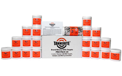Tannerite, ProPack 20, 1/2 Pound Targets, 20 Pack, Includes Mixing Container