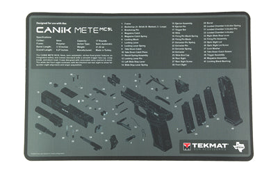 TekMat, Tekmat for Canik MC9L, Cleaning Mat, Black