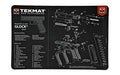 TekMat, Pistol Mat For Glock Gen 5, 11"x17", Black, Includes Small Microfiber TekTowel, Packed In Tube