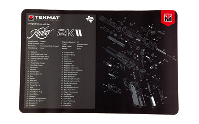 TekMat, Tekmat for Kimber 2K11, Cleaning Mat, Black