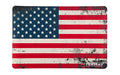 TekMat, Cleaning Mat, Pistol Size, 11"x17", Old Glory US Flag, Red/White/Blue