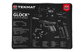 TekMat, Ultra Mat For Glock 42/43, Cleaning Mat, Thermoplastic Surface Protects Gun From Scratching, 1/4" Thick, 15"X20", Tube Packaging, Black