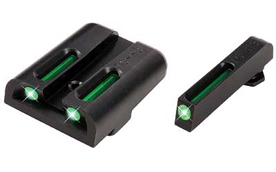TRUGLO, Brite-Site Tritium/Fiber Optic Sight, Fits High GLOCK 20/21/29/30/31/32, Green