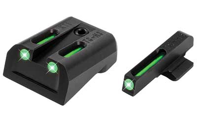 TRUGLO, Brite-Site Tritium/Fiber Optic Sight, Fits Kimber, Green