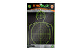 TRUGLO, Tru-See, Target, 12"x18", Handgun, Green, Self-adhesive, 6 Targets