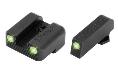 TRUGLO, Brite-Site Tritium Sight, Fits Glock 42 and 43, Green