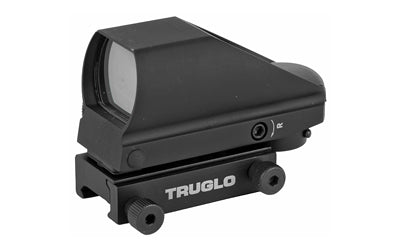 TRUGLO, Tru-Brite Red Dot, Fits Picatinny, Black Finish, 8 Reticle Choices, Dual Color Reticle Illumination, Innovative Compact Design