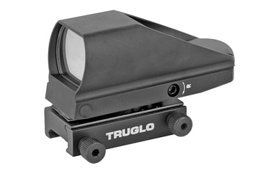 TRUGLO, TRU-BRITE, Red Dot, 1X34mm, 5 MOA Red and Green Dot, Black, Includes Picatinny Mount