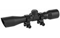 TRUGLO, 4x32 Compact Scope Series, Strut 'N Rut Shotgun Scope, 4X32, 1", Diamond Shotgun Reticle, Waterproof, Fog Proof, Nitrogen Gas Filled, Rubber Eye Guard, 4" Eye Relief, Compact/Lightweight, Mounting Rings Included, Matte Black Finish
