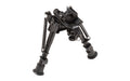 TRUGLO, TAC POD Adjustable Bipod, Pivot, Adaptor, Fits Sling Swivel Stud or Picatinny Rail, 6"-9", Black
