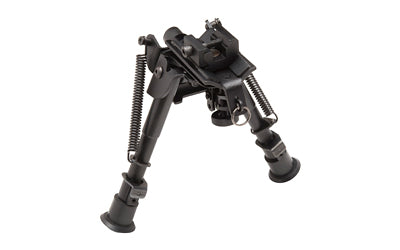 TRUGLO, TAC POD Adjustable Bipod, Pivot, Adaptor, Fits Sling Swivel Stud or Picatinny Rail, 6"-9", Black