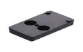 TRUGLO, Pistol Red Dot Adapter, Converts 4-Post Mounting System TRUGLO TRUTEC Micro (TG8100B, TG8100BM, TG8100G)/Vortex/EOTech/Burris/Meopta to RMR, Nitride Finish, Black, Includes Mounting Hardware