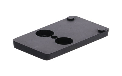 TRUGLO, Pistol Red Dot Adapter, Converts 4-Post Mounting System TRUGLO TRUTEC Micro (TG8100B, TG8100BM, TG8100G)/Vortex/EOTech/Burris/Meopta to RMR, Nitride Finish, Black, Includes Mounting Hardware