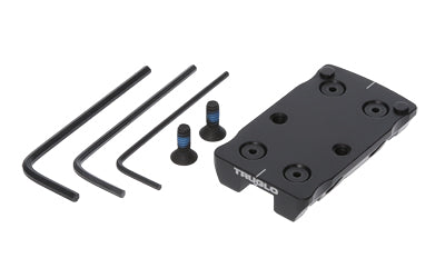 TRUGLO, Red Dot Sight Mount, For Shotgun Vent Rib Barrel with 0.236" to 0.395" Vent Ribs Width, Fits Trijicon RMR, Nitride Finish, Black