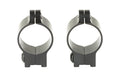 Talley Manufacturing, Light Weight Ring Set, 1" Low, Fits CZ with 11MM Dovetail (452 European/455/457/512/513), Matte Finish, Black