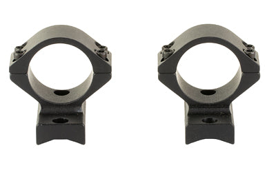 Talley Manufacturing, Light Weight Ring/Base Combo, 1" Low, Fits Savage with Round Receiver, 8-40 Screws, Matte Finish, Black