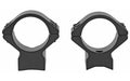 Talley Manufacturing, Light Weight Ring/Base Combo, 1" Low, Black Finish, Alloy, Fits Savage Round Receiver w/ Accutrigger, A17, A22, Remington 783, Ruger American Short Action, Stiller Predator, Stevens 200, Thompson Center Venture, Compass