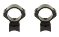 Talley Manufacturing, Light Weight Ring/Base Combo, 1" Medium, Fits Savage with Round Receiver, 8-40 Screws, Matte Finish, Black