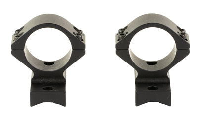 Talley Manufacturing, Light Weight Ring/Base Combo, 1" Medium, Fits Savage with Round Receiver, 8-40 Screws, Matte Finish, Black