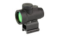 Trijicon, MRO SD, Red Dot, 25mm Objective, 2 MOA Dot, Matte Finish, Black, Lower 1/3 Co-Witness Mount