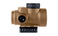Trijicon, MRO SD, Green Dot, 25mm Objective, 2 MOA Dot, Anodized Finish, Coyote Brown, Low Mount