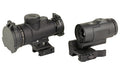 Trijicon, MRO SD Patrol Combo, Red Dot with 3X Magnifier, 25mm Objective, 2 MOA Dot/68 MOA Segmented Circle, Matte Finish, Full Co-Witness Mount