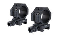 Trijicon, Scope Rings, 30mm Medium, Q-LOC, Fits Picatinny, Anodized Finish, Black