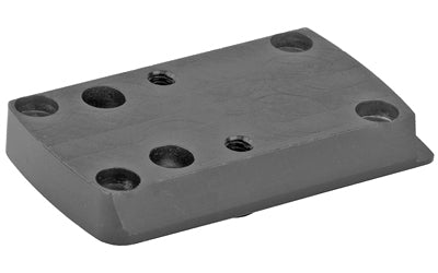 Trijicon, RMRcc, Adapter, Fits S&W M&P Shield OR, Springfield Hellcat OSP, Glock 43X MOS and 48MOS, Black Color