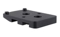 Trijicon, Accessory Ring Plate, Low Mount, Q-Loc, Fits Trijicon RMR, Anodized Finish, Black