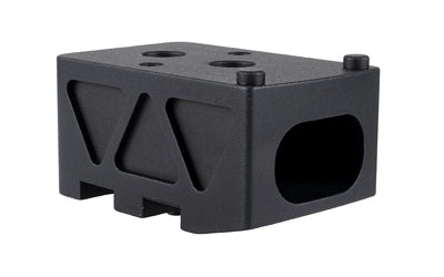 Trijicon, Accessory Ring Plate, High Mount, Q-Loc, Fits Trijicon RMR, Anodized Finish, Black